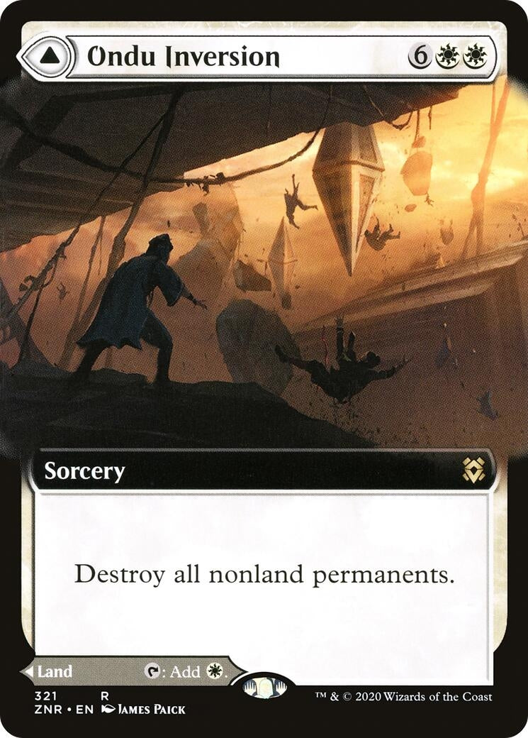 Image for Ondu Inversion (Extended Art) (321) (Zendikar Rising) - Magic: The Gathering
