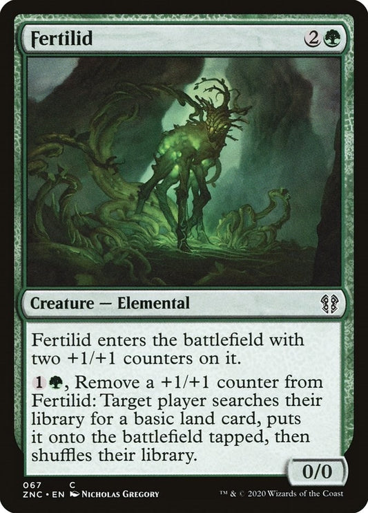 Image for Fertilid (67) (Commander: Zendikar Rising) - Magic: The Gathering