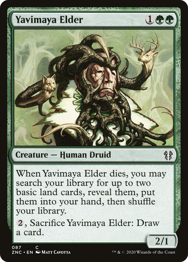 Image for Yavimaya Elder (87) (Commander: Zendikar Rising) - Magic: The Gathering