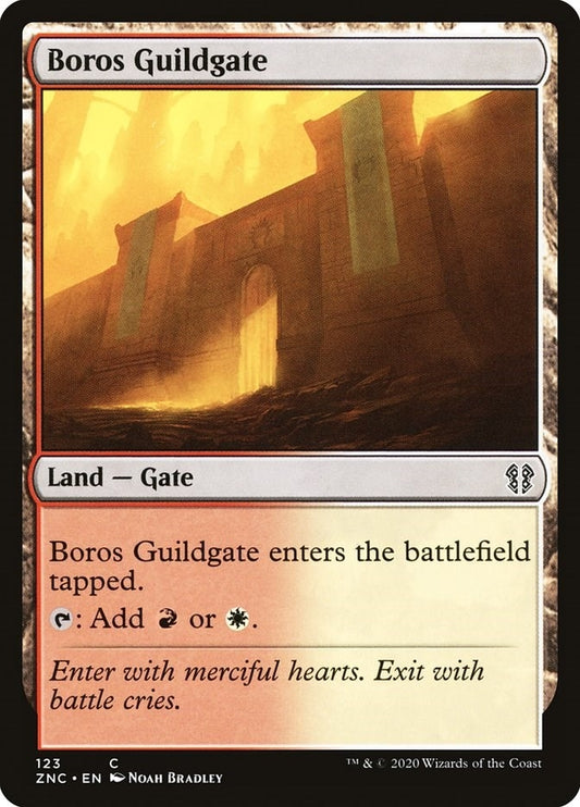 Image for Boros Guildgate (123) (Commander: Zendikar Rising) - Magic: The Gathering