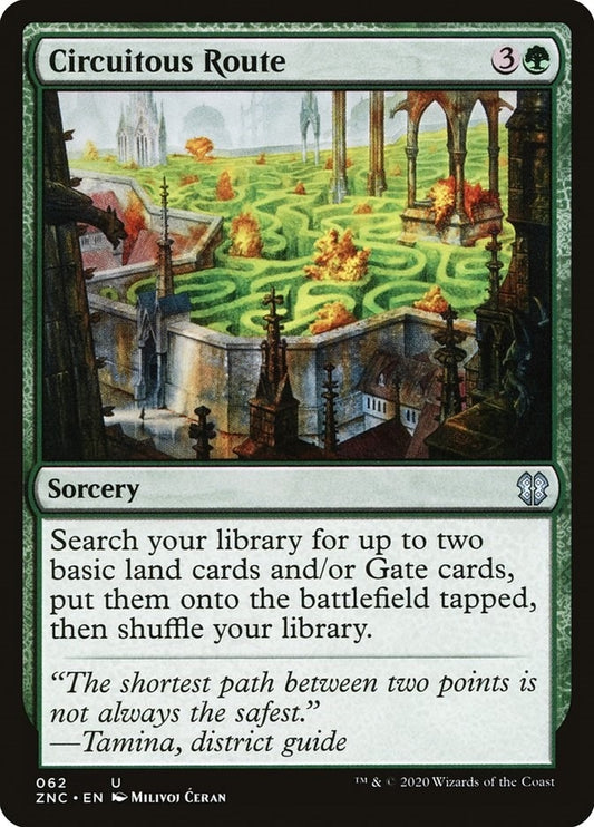 Image for Circuitous Route (62) (Commander: Zendikar Rising) - Magic: The Gathering