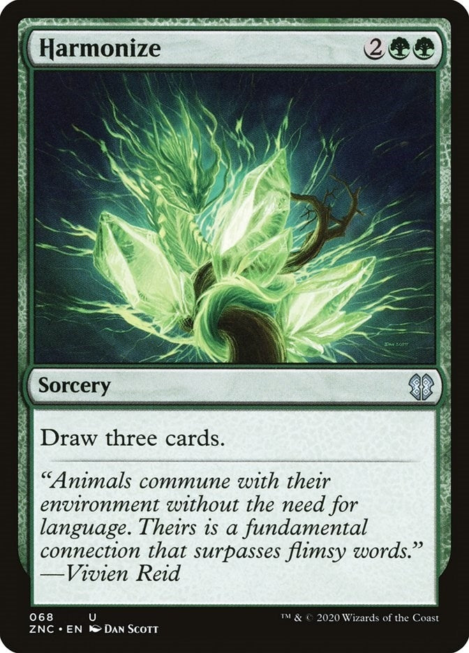 Image for Harmonize (68) (Commander: Zendikar Rising) - Magic: The Gathering