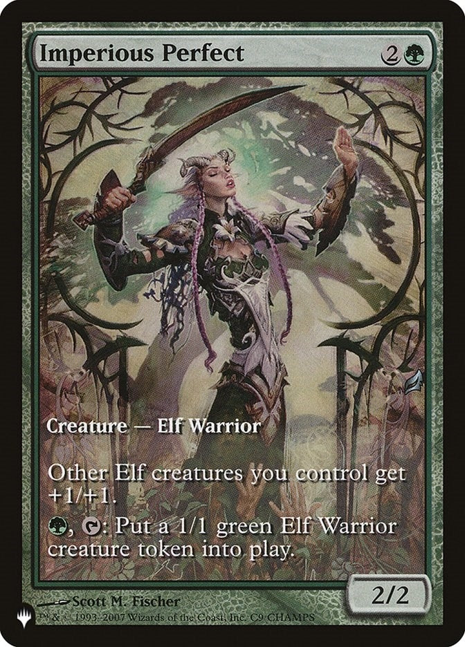 Image for Imperious Perfect (CHAMPS) (C9) (The List Reprints) - Magic: The Gathering