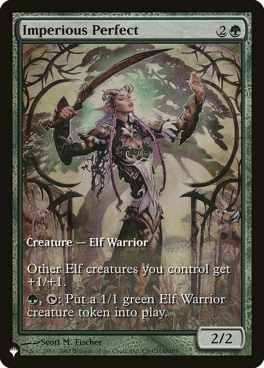 Image for Imperious Perfect (CHAMPS) (C9) (The List Reprints) - Magic: The Gathering