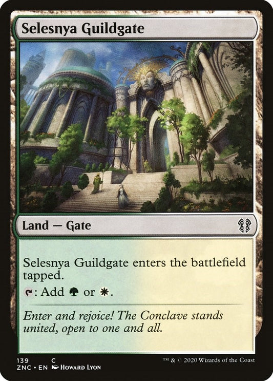 Image for Selesnya Guildgate (139) (Commander: Zendikar Rising) - Magic: The Gathering