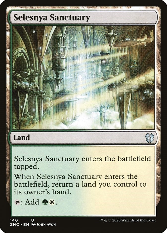 Image for Selesnya Sanctuary (140) (Commander: Zendikar Rising) - Magic: The Gathering