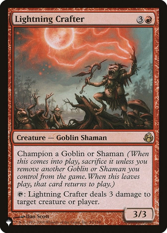 Image for Lightning Crafter (93/150) (The List Reprints) - Magic: The Gathering