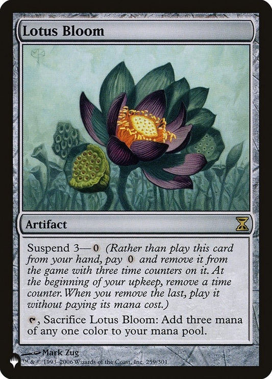 Image for Lotus Bloom (259/301) (The List Reprints) - Magic: The Gathering