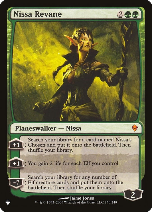 Image for Nissa Revane (170/249) (The List Reprints) - Magic: The Gathering