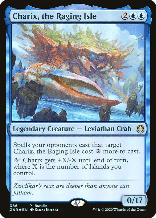 Image for Charix, the Raging Isle (ZNR Bundle) (386) (Unique and Miscellaneous Promos) - Magic: The Gathering