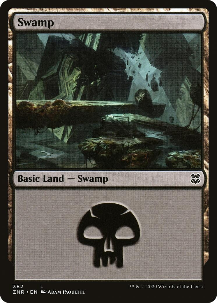 Image for Swamp (382) (Zendikar Rising) - Magic: The Gathering