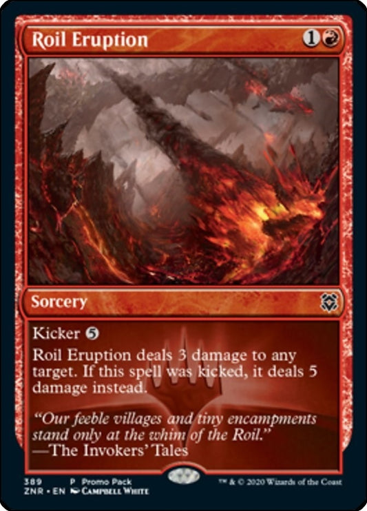 Image for Roil Eruption (389) (Promo Pack: Zendikar Rising) - Magic: The Gathering