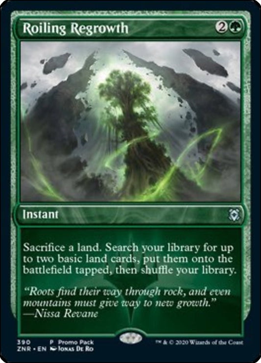 Image for Roiling Regrowth (390) (Promo Pack: Zendikar Rising) - Magic: The Gathering