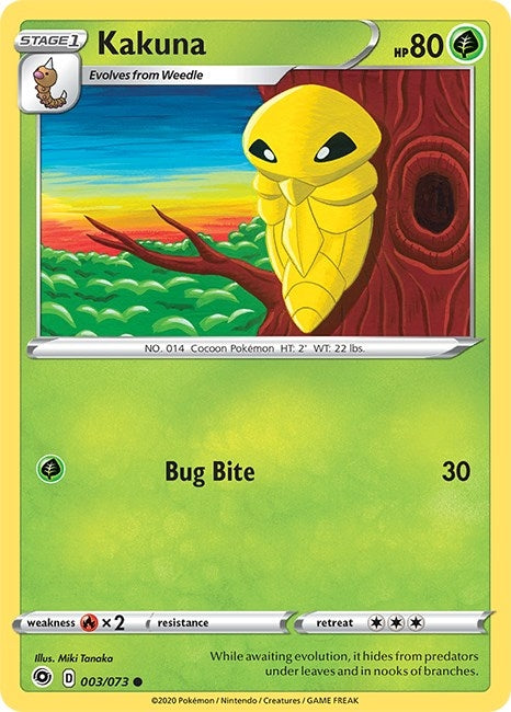 Image for Kakuna (03/73) (Champion's Path) - Pokemon