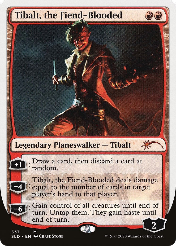 Image for Tibalt, the Fiend-Blooded (WB) (537) (Secret Lair Drop Series) - Magic: The Gathering