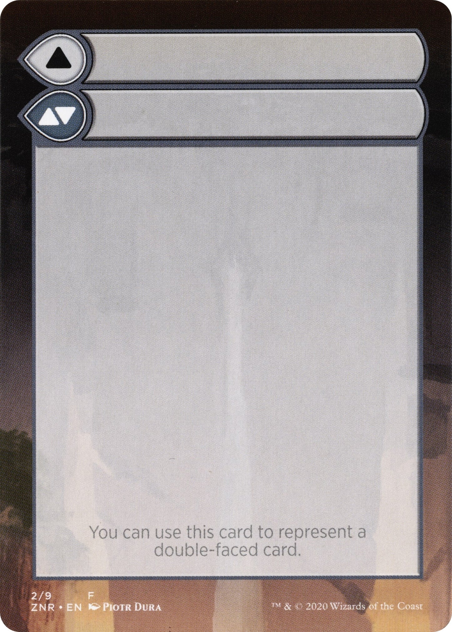 Image for Helper Card (2) (Zendikar Rising) - Magic: The Gathering