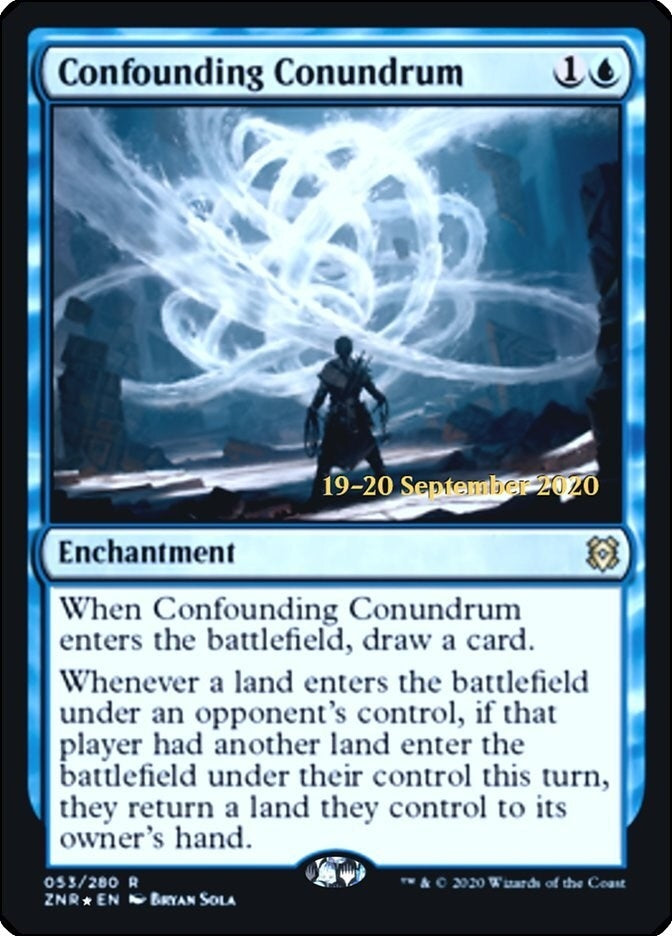 Image for Confounding Conundrum (53) (Prerelease Cards) - Magic: The Gathering