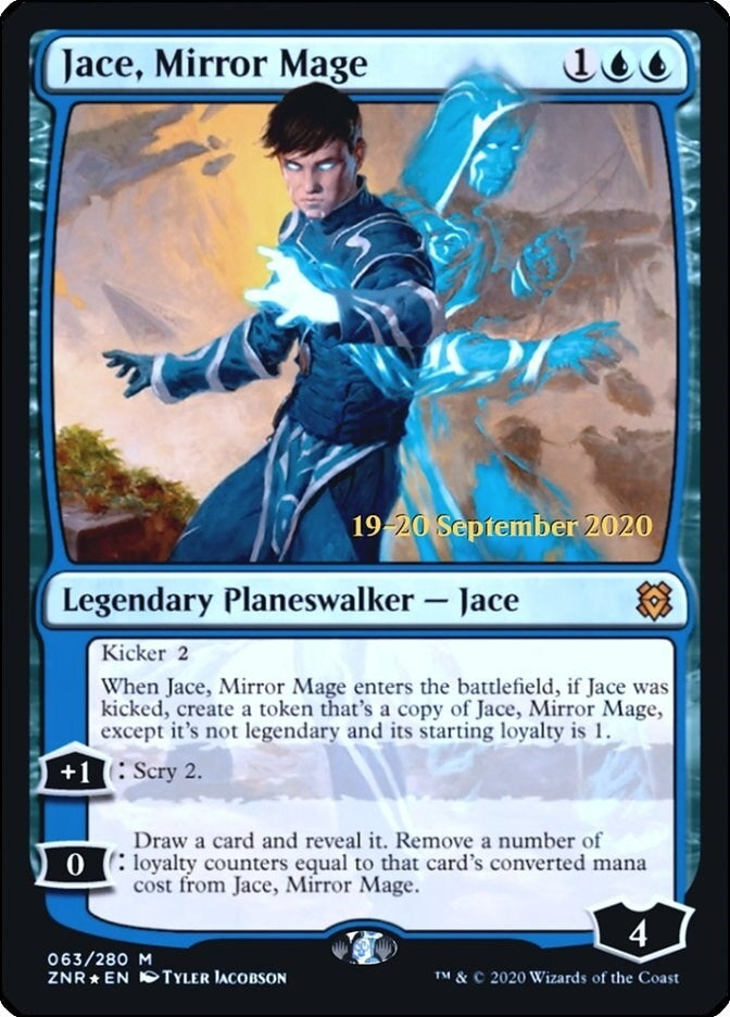Image for Jace, Mirror Mage (63) (Prerelease Cards) - Magic: The Gathering