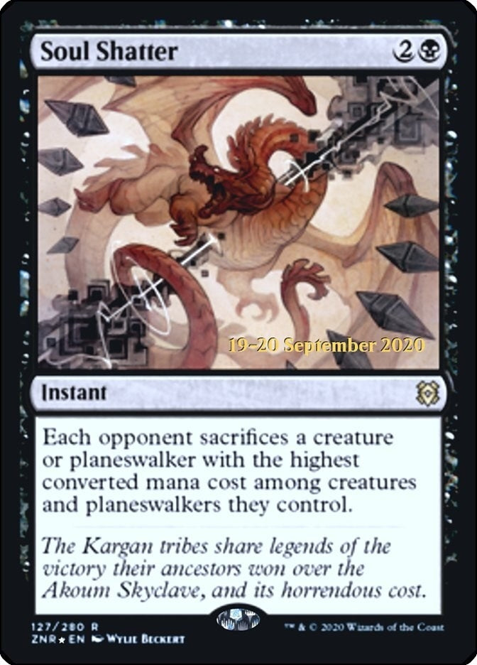 Image for Soul Shatter (127) (Prerelease Cards) - Magic: The Gathering