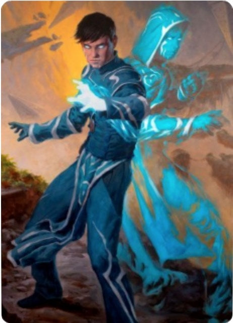 Image for Jace, Mirror Mage Art Card (1/81) (1) (Art Series: Zendikar Rising) - Magic: The Gathering