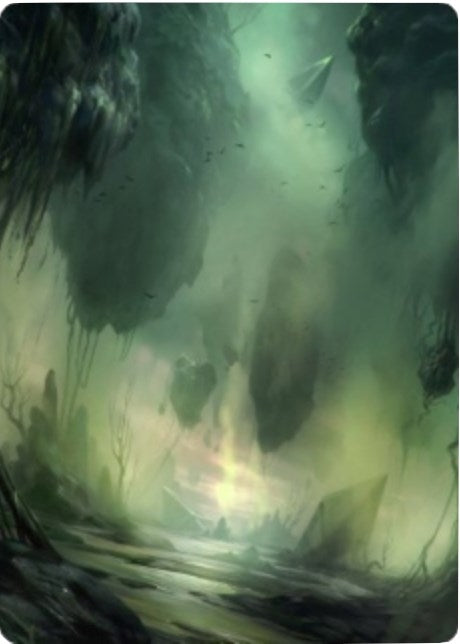 Image for Swamp Art Card (13/81) (13) (Art Series: Zendikar Rising) - Magic: The Gathering