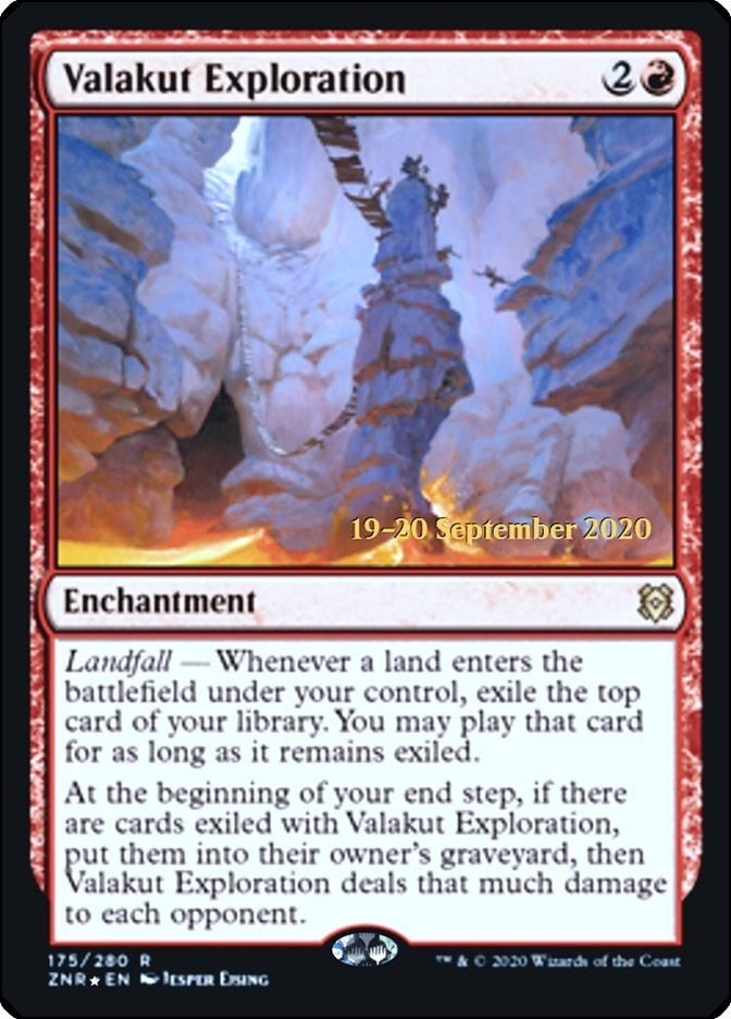 Image for Valakut Exploration (175) (Prerelease Cards) - Magic: The Gathering