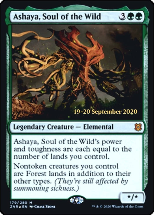 Image for Ashaya, Soul of the Wild (179) (Prerelease Cards) - Magic: The Gathering