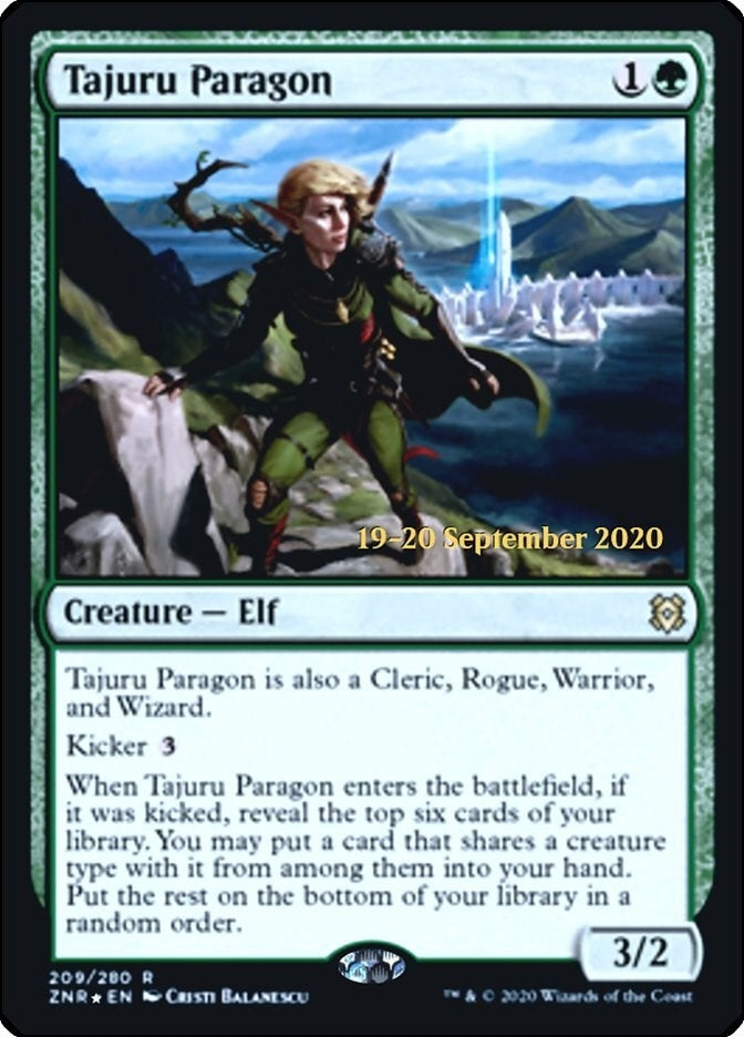 Image for Tajuru Paragon (209) (Prerelease Cards) - Magic: The Gathering