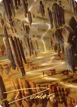 Image for Brightclimb Pathway Art Card (Gold-Stamped Signature) (23) (Art Series: Zendikar Rising) - Magic: The Gathering