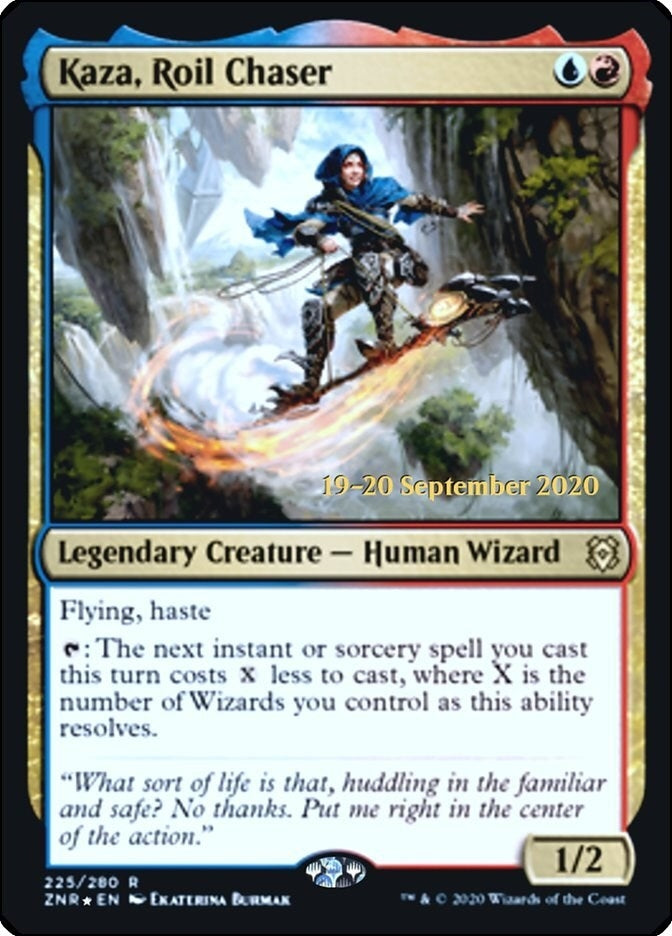 Image for Kaza, Roil Chaser (225) (Prerelease Cards) - Magic: The Gathering