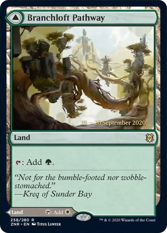 Image for Branchloft Pathway (258) (Prerelease Cards) - Magic: The Gathering