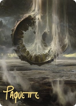 Image for Wasteland Art Card (Gold-Stamped Signature) (36) (Art Series: Zendikar Rising) - Magic: The Gathering