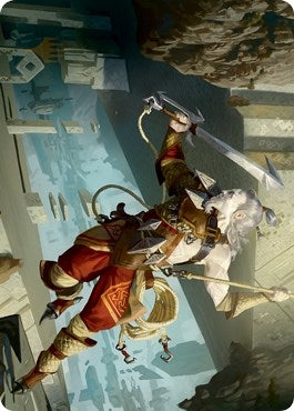 Image for Cliffhaven Sell-Sword Art Card (Gold-Stamped) (38) (Art Series: Zendikar Rising) - Magic: The Gathering
