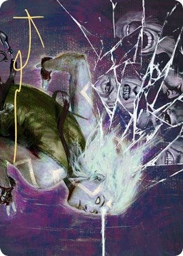 Image for Anticognition Art Card (Gold-Stamped Signature) (46) (Art Series: Zendikar Rising) - Magic: The Gathering