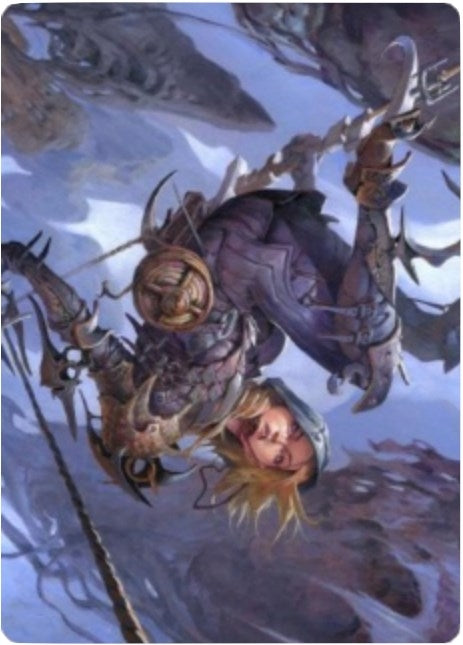 Image for Blackbloom Rogue Art Card (53) (Art Series: Zendikar Rising) - Magic: The Gathering