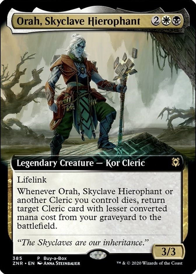 Image for Orah, Skyclave Hierophant (385) (Buy-A-Box Promos) - Magic: The Gathering