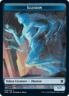Image for Illusion // Insect Double-sided Token (Zendikar Rising) - Magic: The Gathering