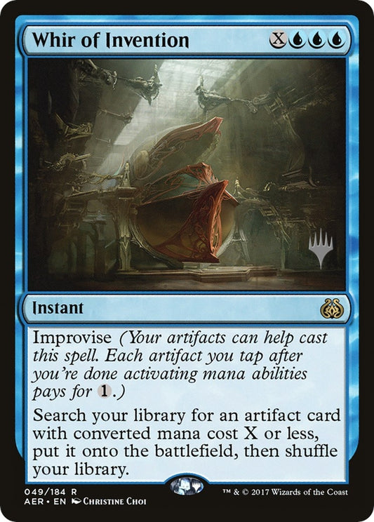 Image for Whir of Invention (49) (Promo Pack: Zendikar Rising) - Magic: The Gathering