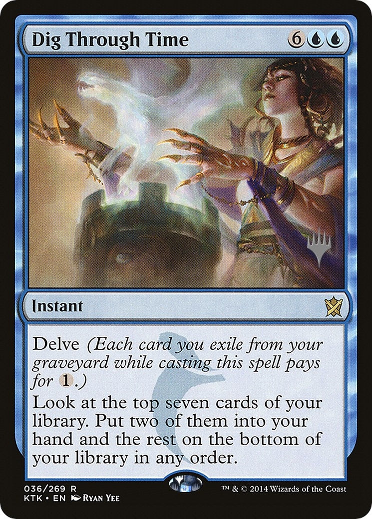 Image for Dig Through Time (36) (Promo Pack: Zendikar Rising) - Magic: The Gathering