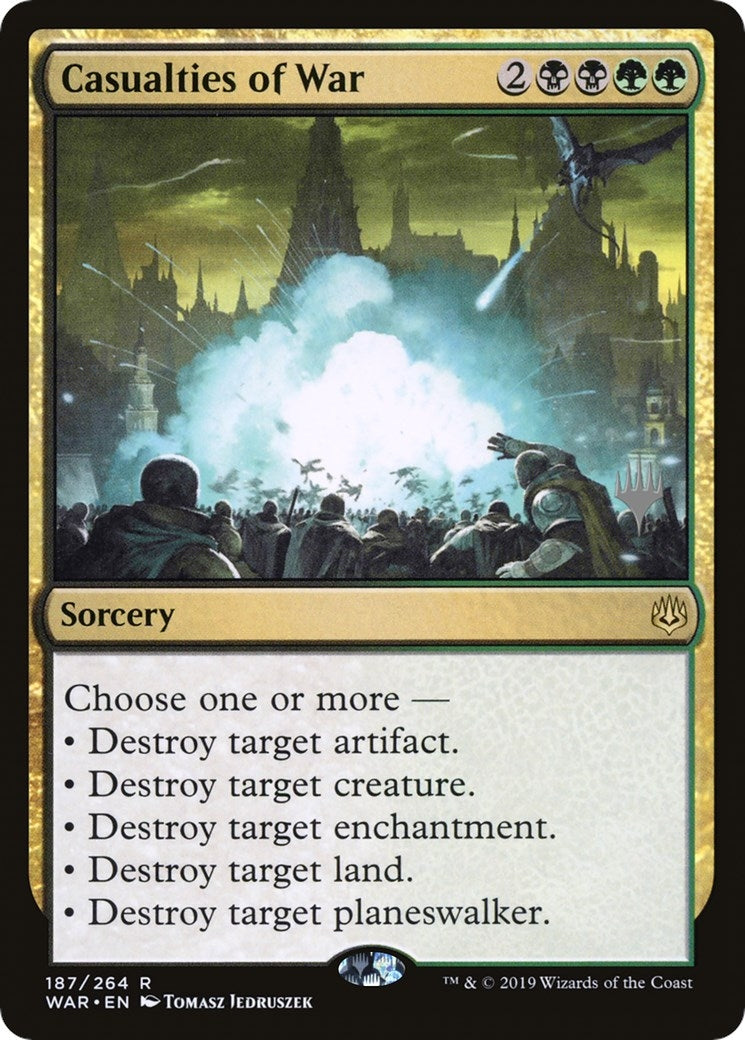 Image for Casualties of War (187) (Promo Pack: Zendikar Rising) - Magic: The Gathering