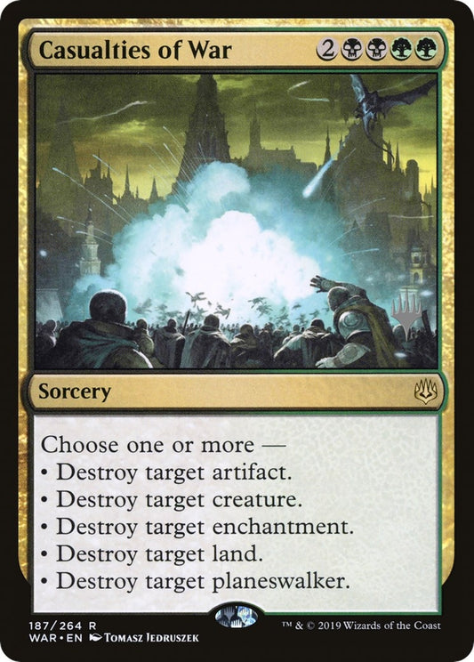 Image for Casualties of War (187) (Promo Pack: Zendikar Rising) - Magic: The Gathering