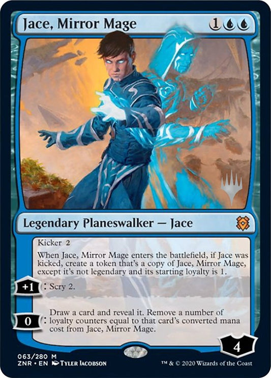 Image for Jace, Mirror Mage (63) (Promo Pack: Zendikar Rising) - Magic: The Gathering