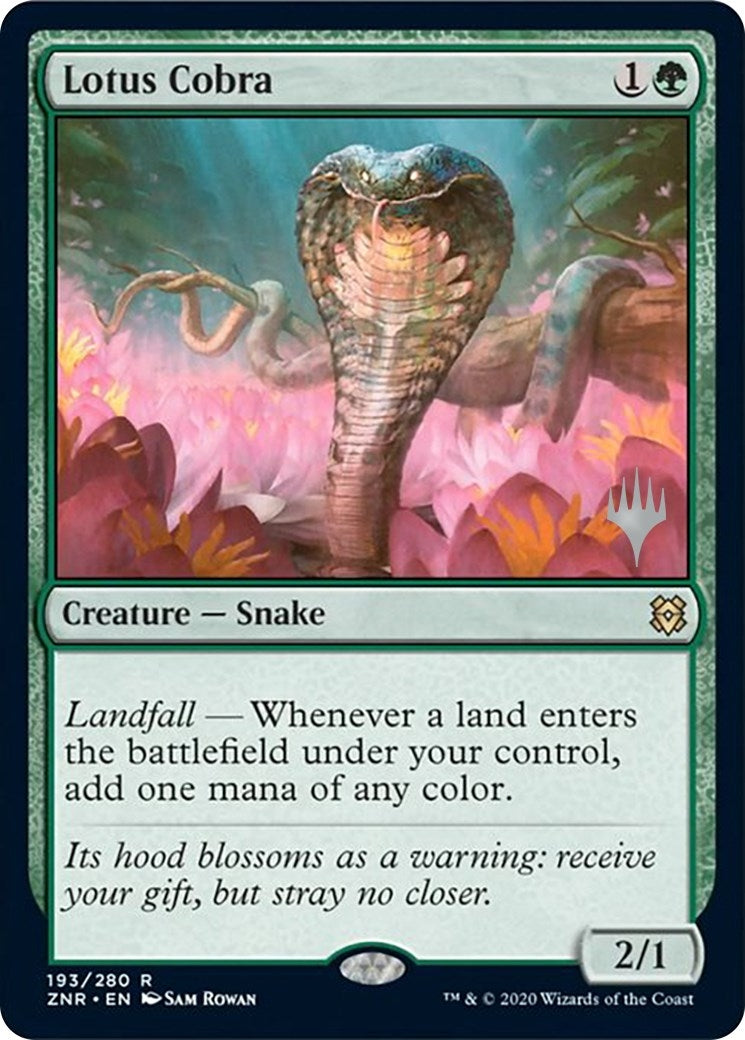 Image for Lotus Cobra (193) (Promo Pack: Zendikar Rising) - Magic: The Gathering