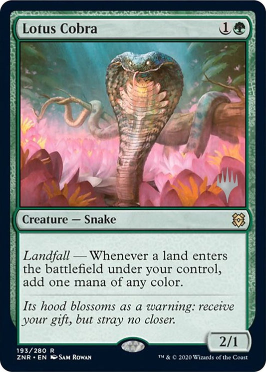 Image for Lotus Cobra (193) (Promo Pack: Zendikar Rising) - Magic: The Gathering