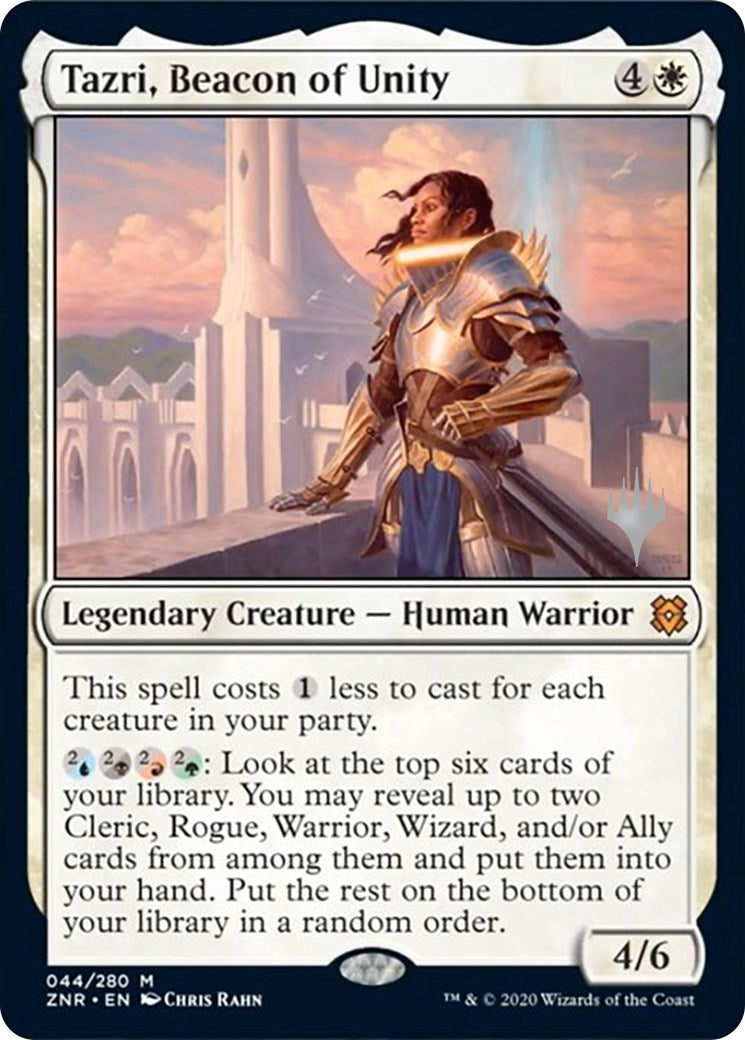 Image for Tazri, Beacon of Unity (44) (Promo Pack: Zendikar Rising) - Magic: The Gathering