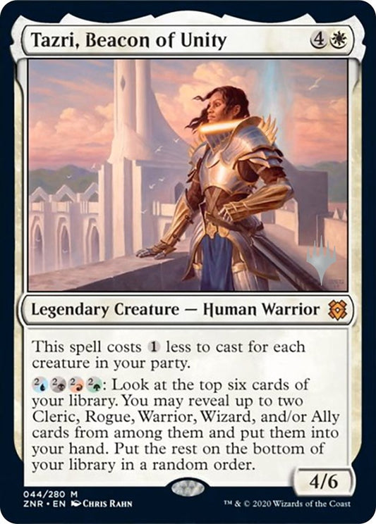 Image for Tazri, Beacon of Unity (44) (Promo Pack: Zendikar Rising) - Magic: The Gathering