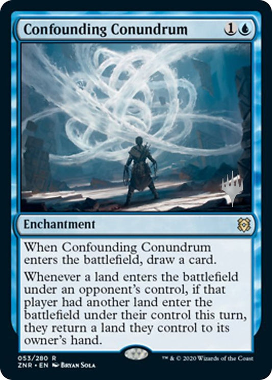 Image for Confounding Conundrum (53) (Promo Pack: Zendikar Rising) - Magic: The Gathering
