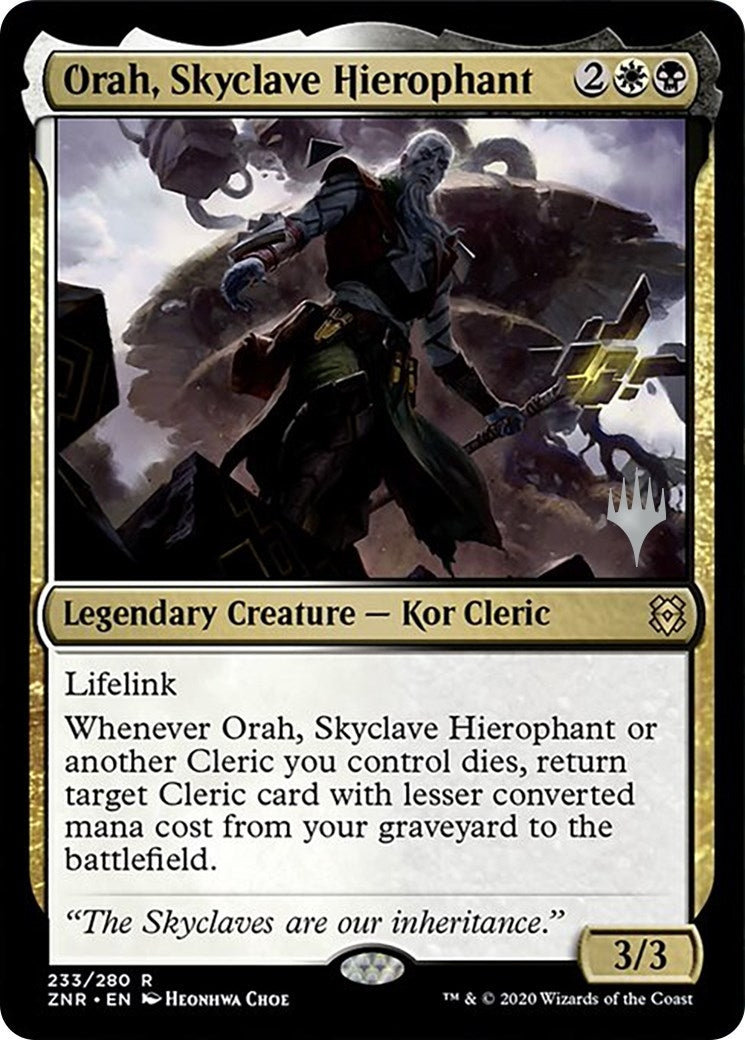 Image for Orah, Skyclave Hierophant (233) (Promo Pack: Zendikar Rising) - Magic: The Gathering