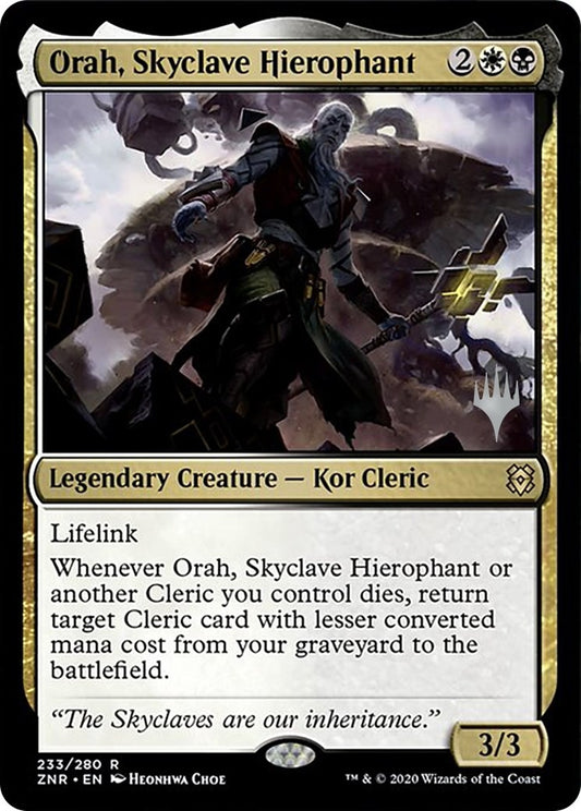 Image for Orah, Skyclave Hierophant (233) (Promo Pack: Zendikar Rising) - Magic: The Gathering