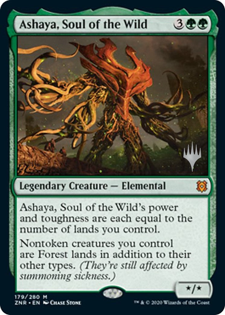 Image for Ashaya, Soul of the Wild (179) (Promo Pack: Zendikar Rising) - Magic: The Gathering